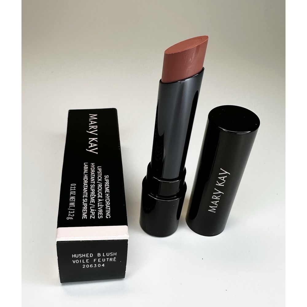 MARY KAY SUPREME HYDRATING LIPSTICK HUSHED BLUSH 206304 NEW IN BOX